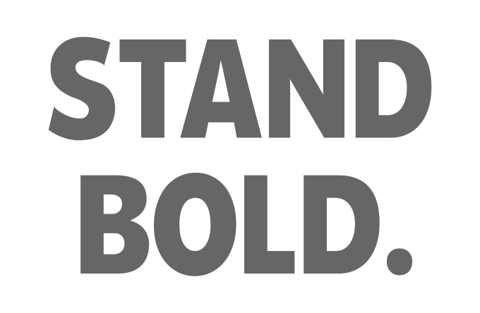 "Stand Bold" logo, Grad-Export d.o.o. Vinkovci
