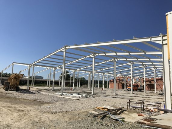 Gradilište nove hale Grad-Exporta